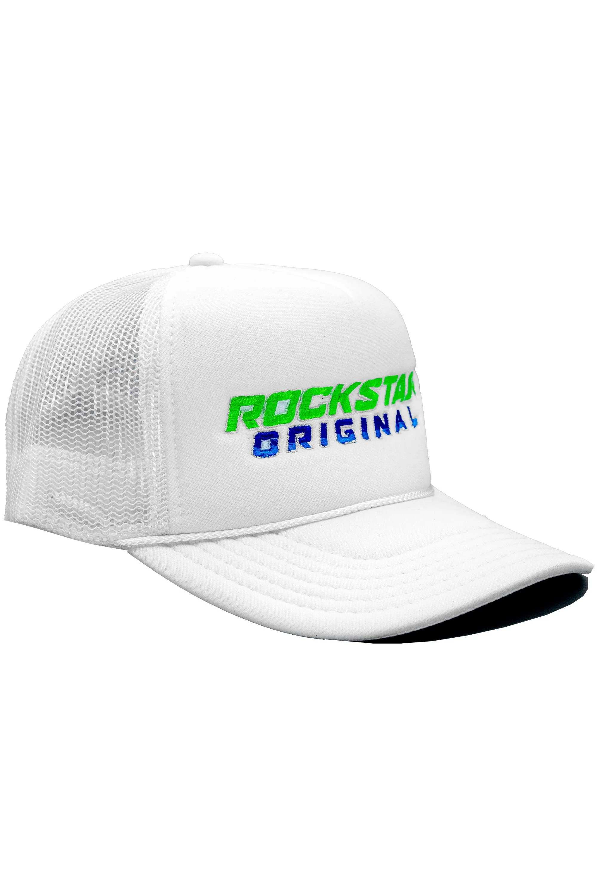 Kids Sable Trucker Hat-White - Image 3