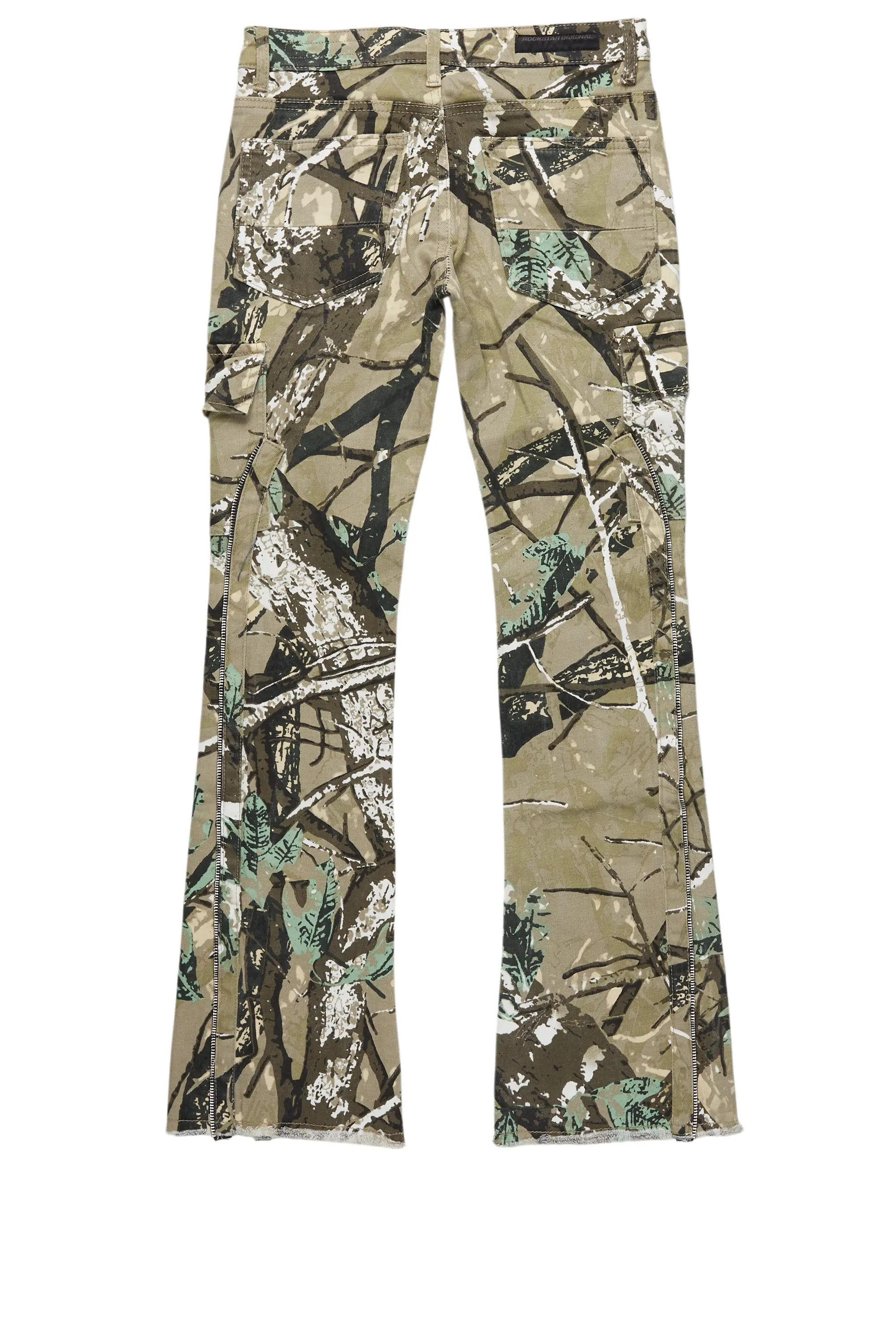 Boys Hutch Tree Camo Stacked Flare Jean - Image 3