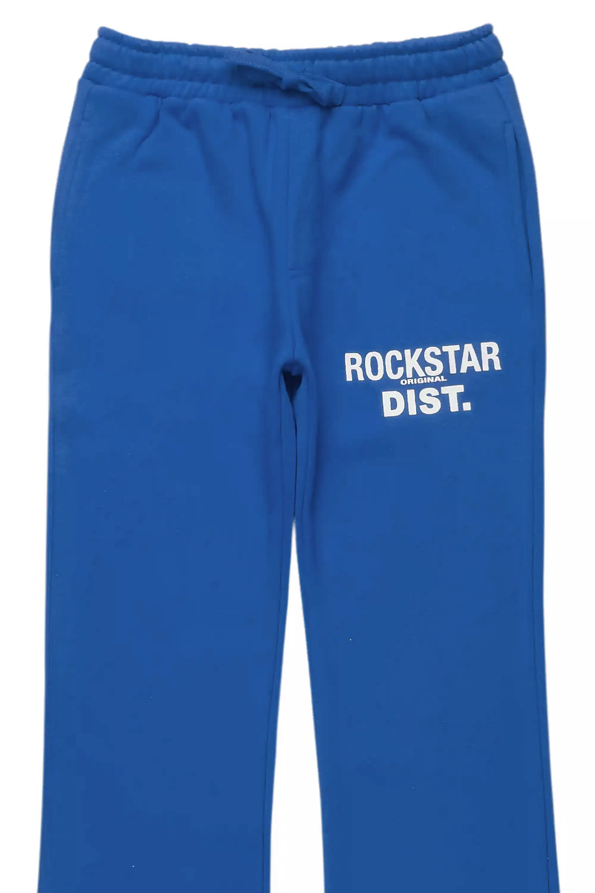 Boys Alpine Royal Blue Stacked Trackpant - Image 6