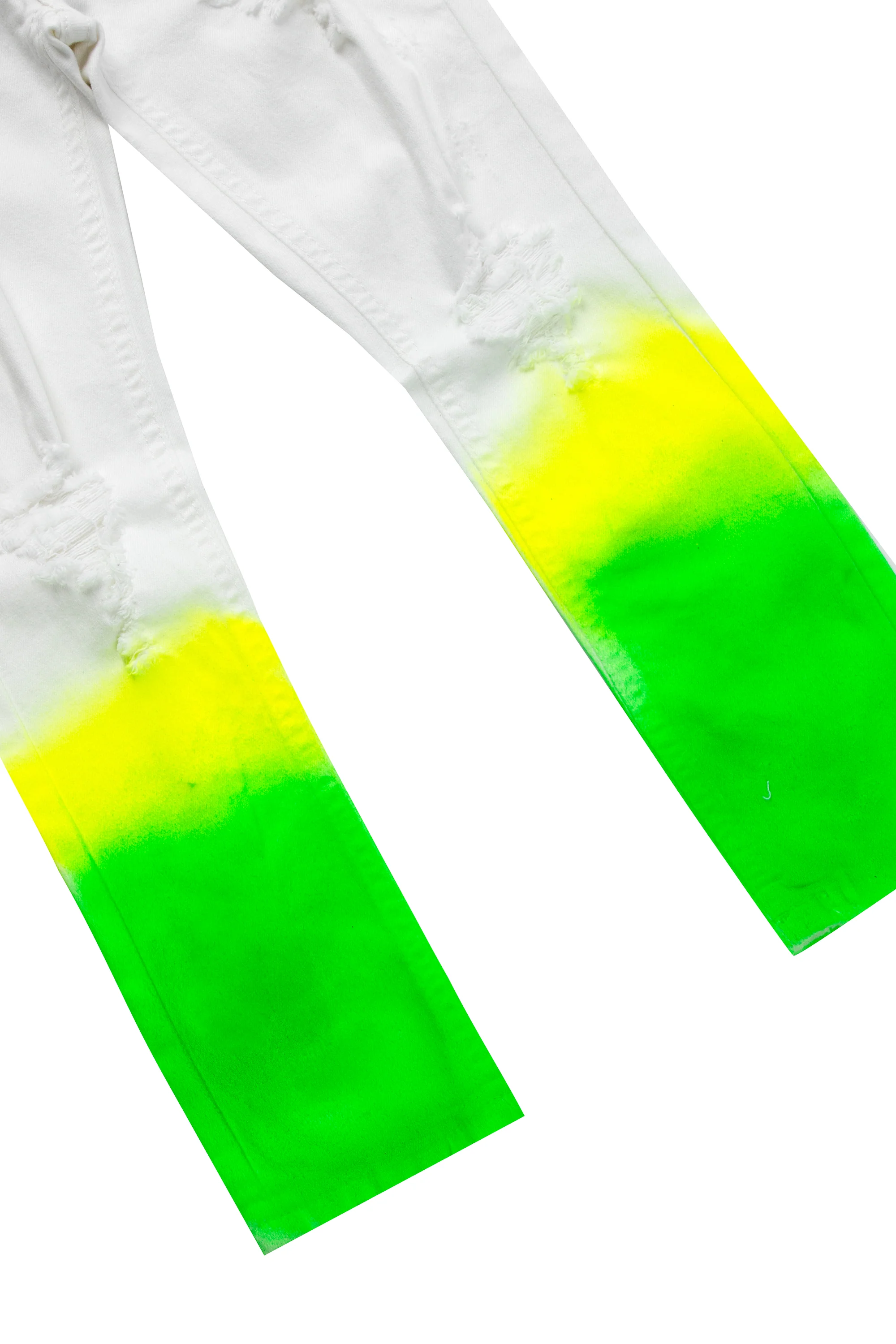 Kids Chico Jean-Grn/Yel - Image 3