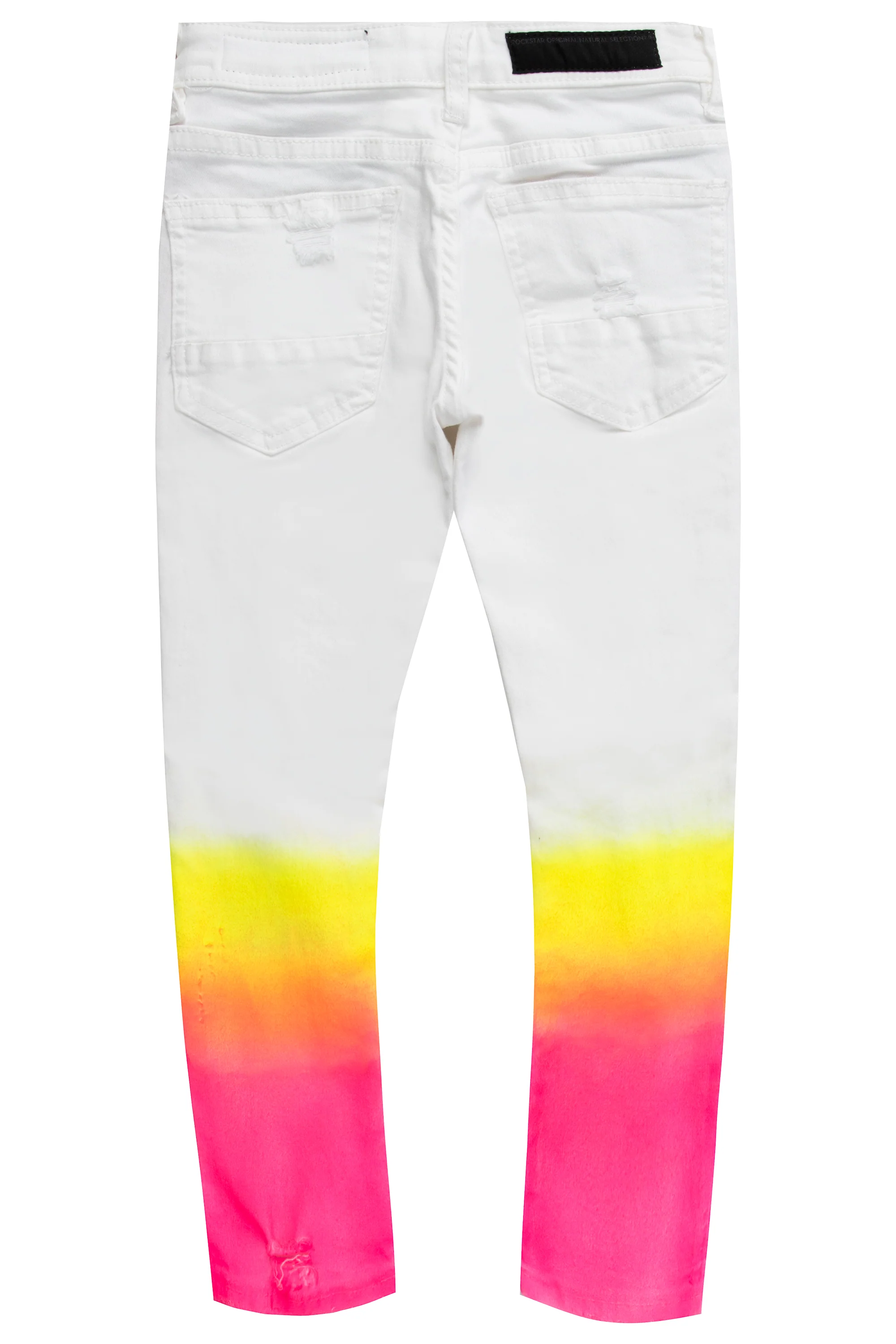 Kids Chico Jean-Pink/Yel - Image 4