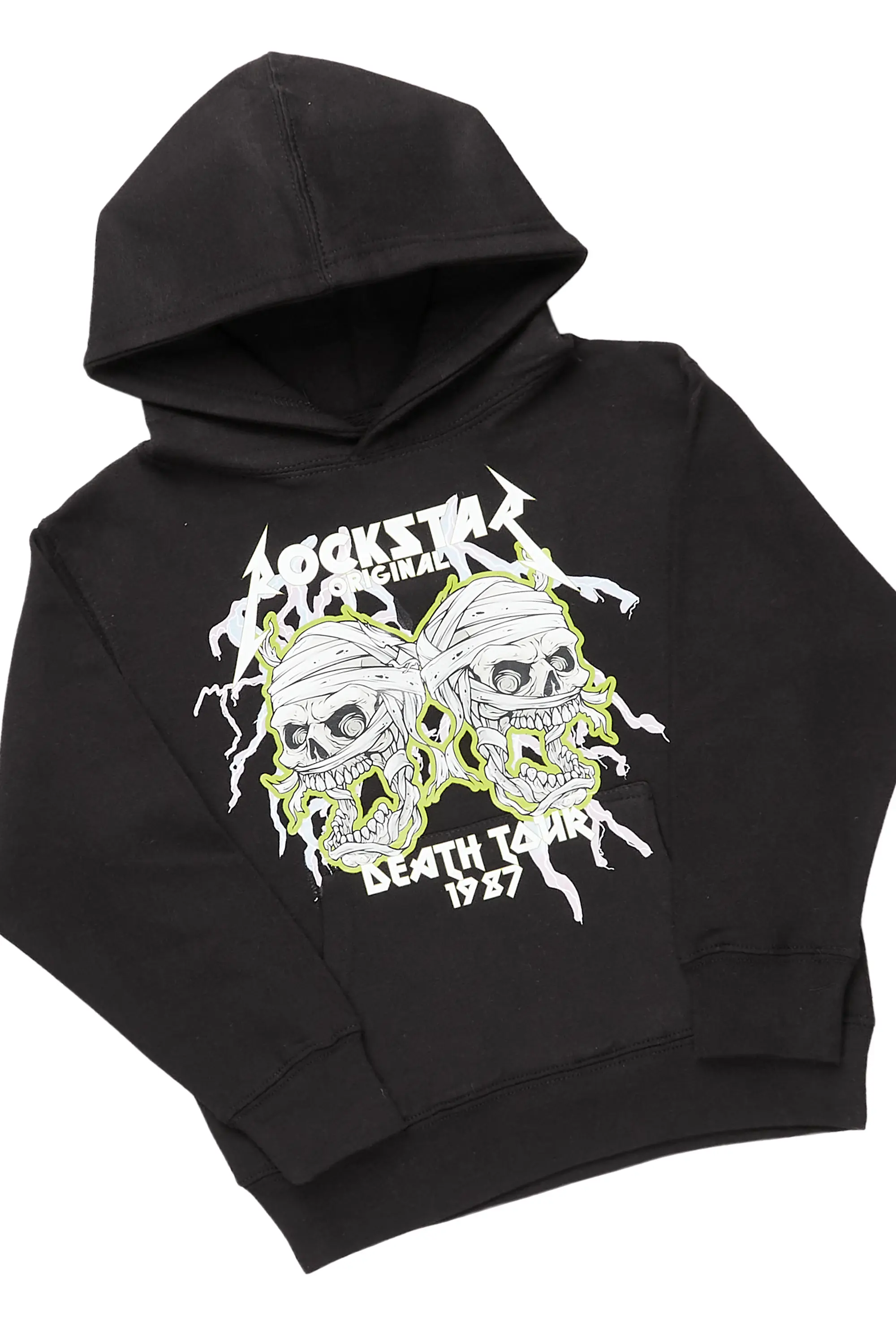 Boys Colt Black Hoodie Track Set - Image 5