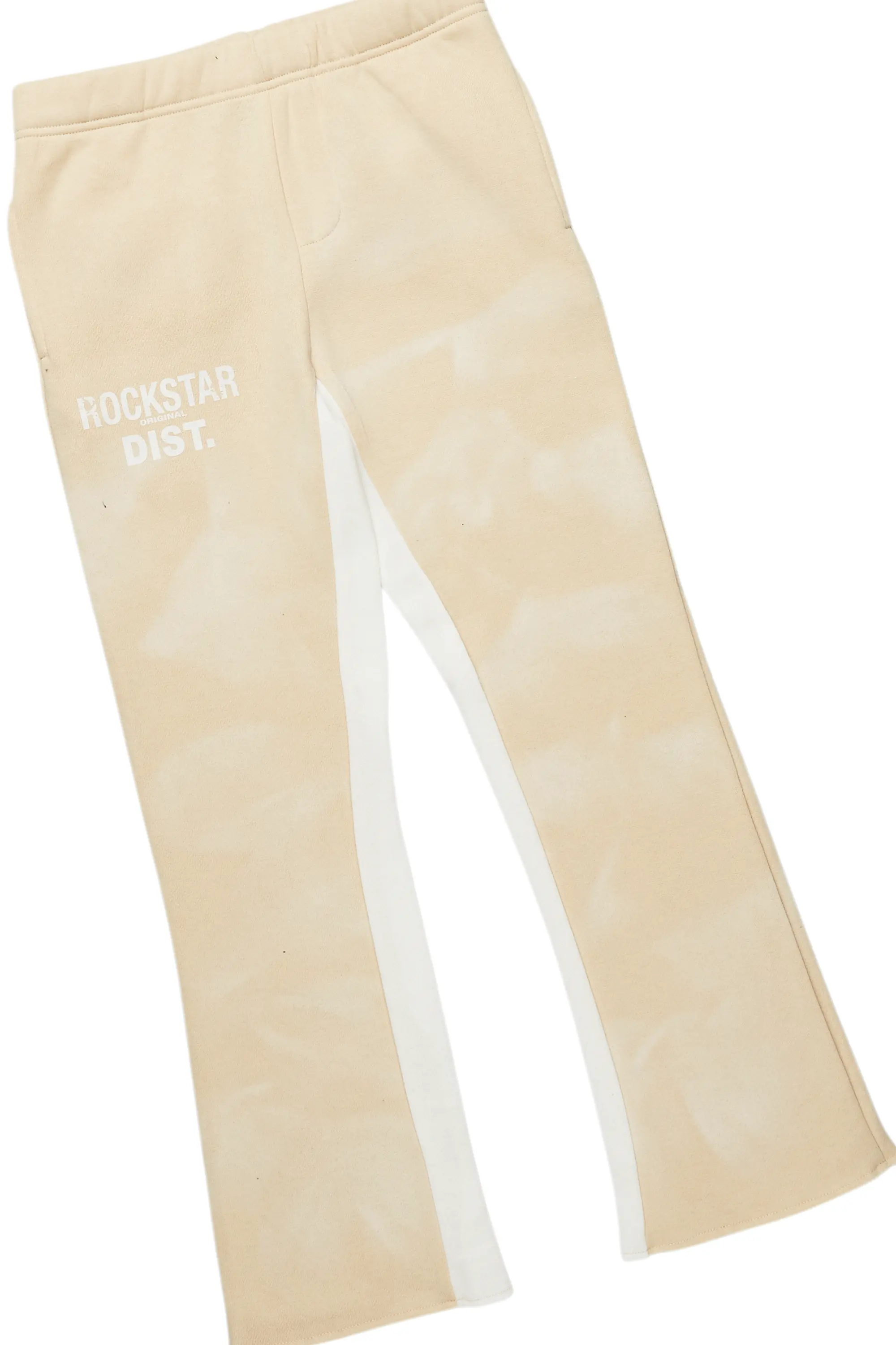 Boys Nelly Beige Baggy Fit Track Set - Image 7