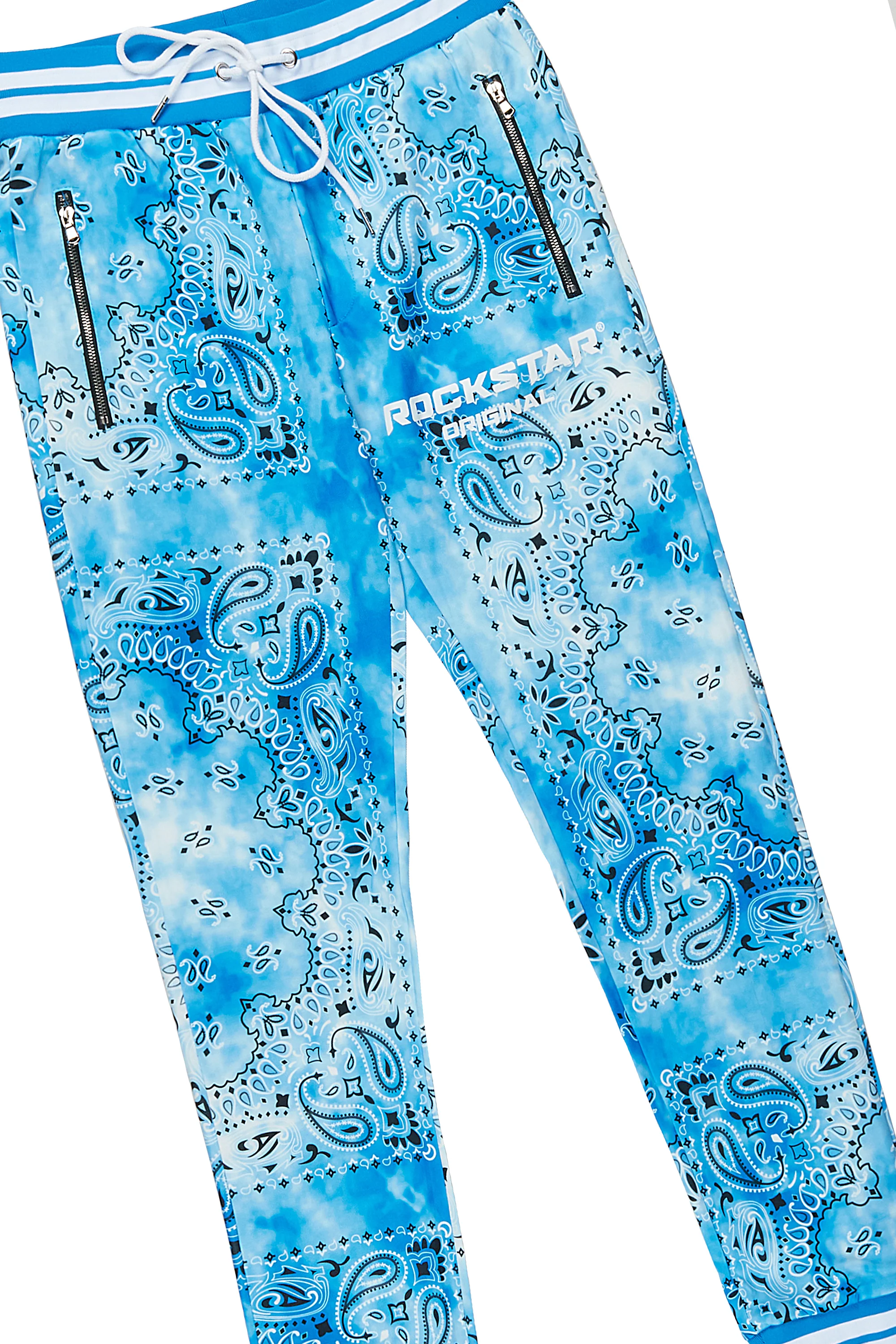 Booker Blue Graphic Hoodie Track Set - Image 3