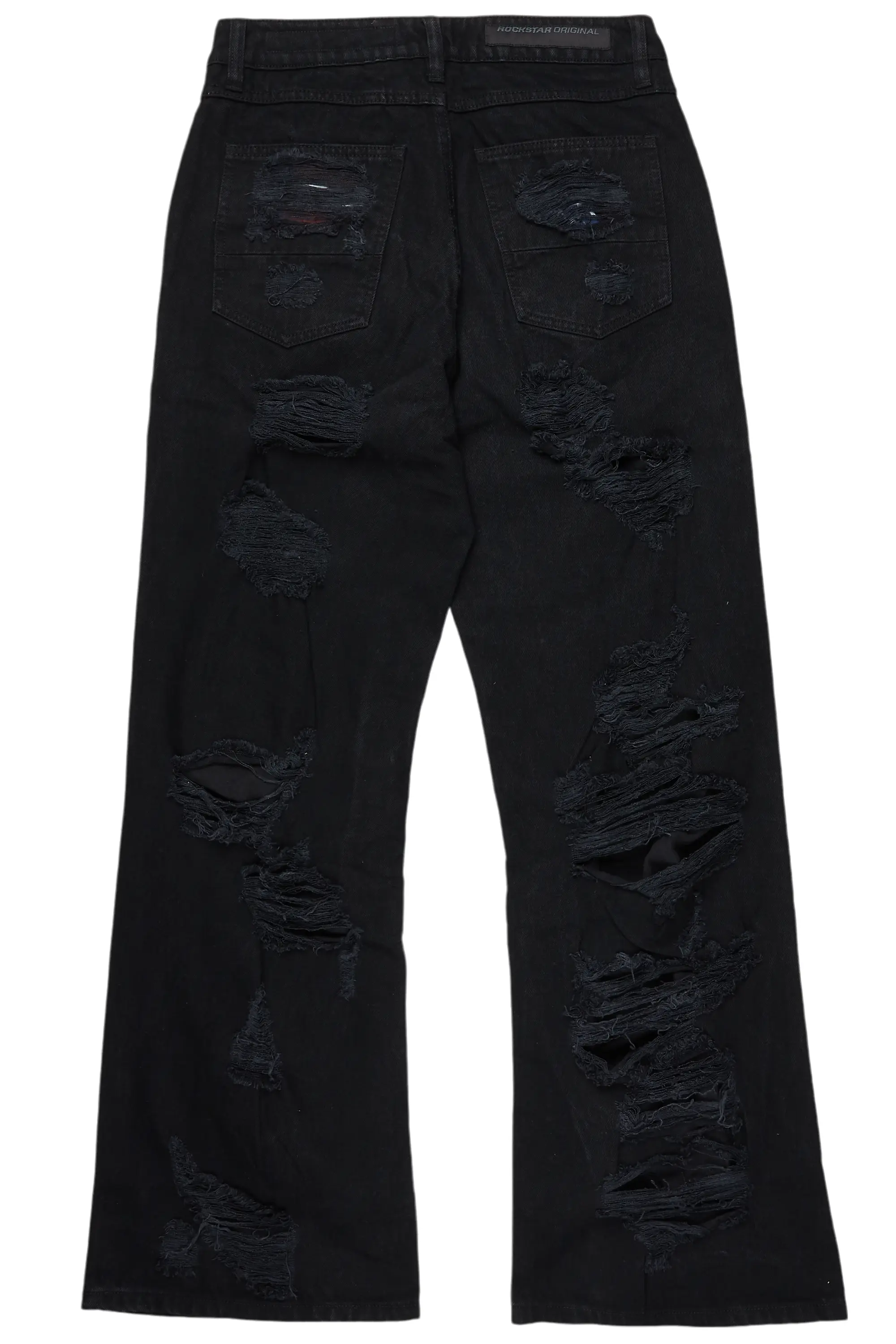 Boys Mical Black Baggy Fit Jean - Image 3