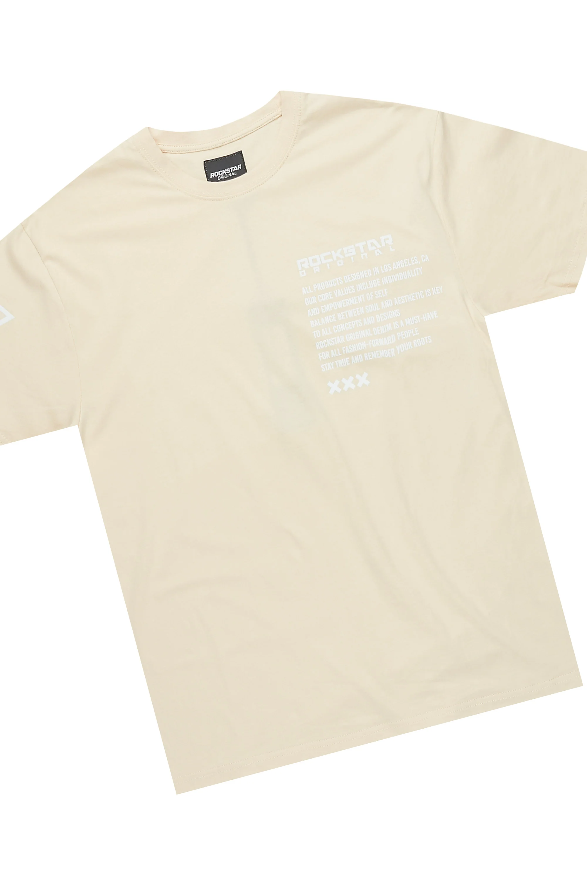 Jash Beige/White Short Set - Image 12