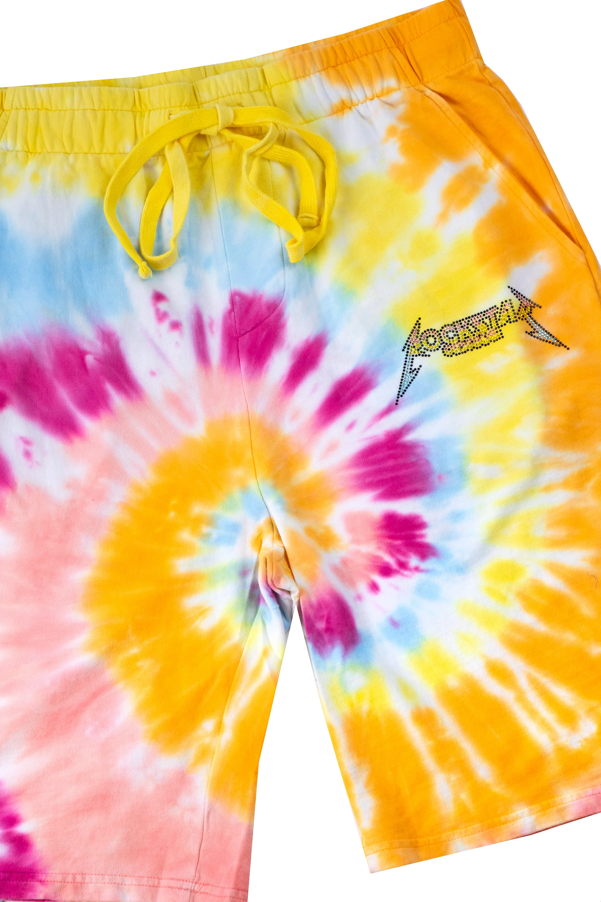 Kyler Tie Dye Short Set-Org/Pink - Image 12