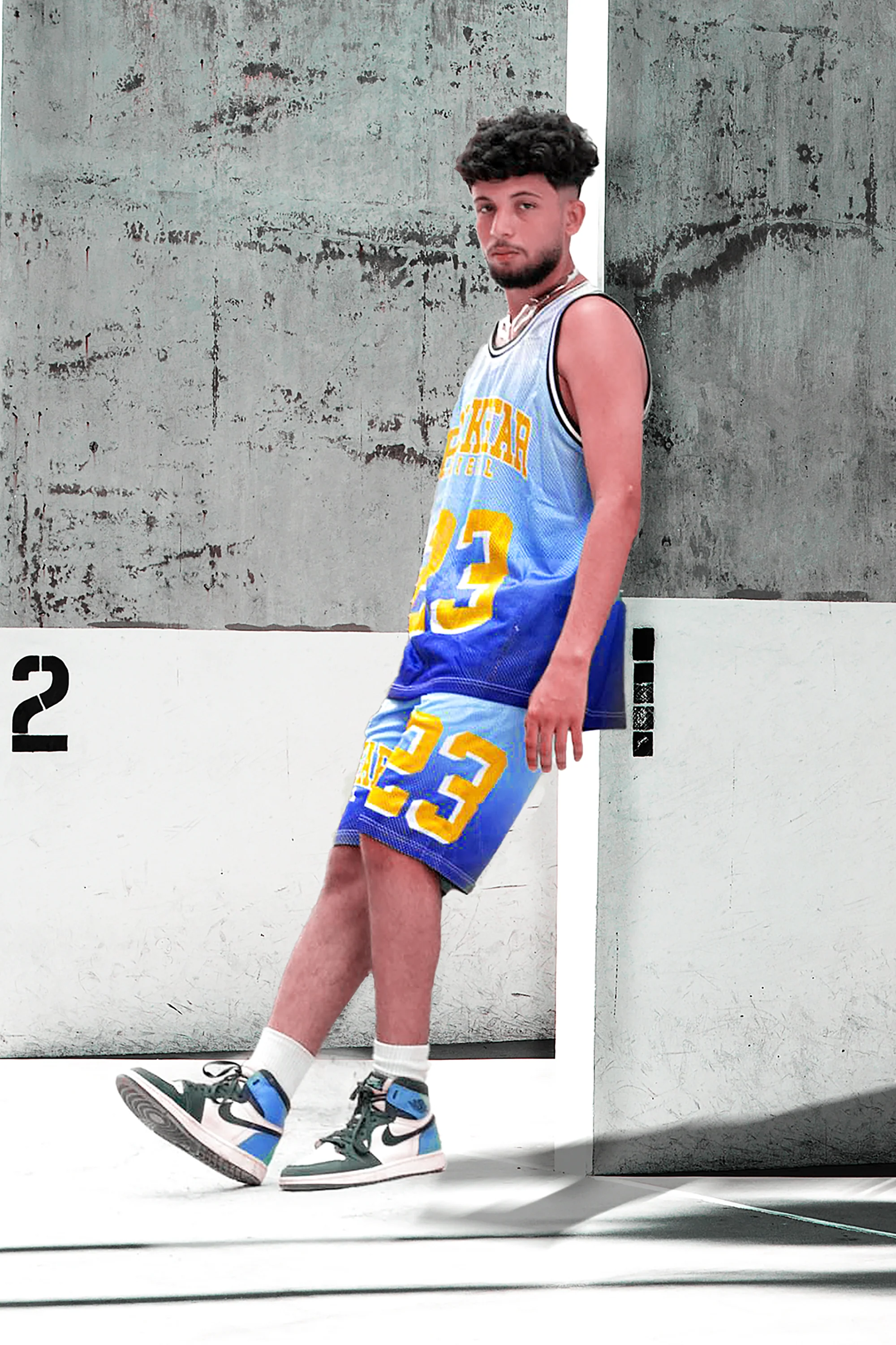 Mood Short Set-Blue - Image 3