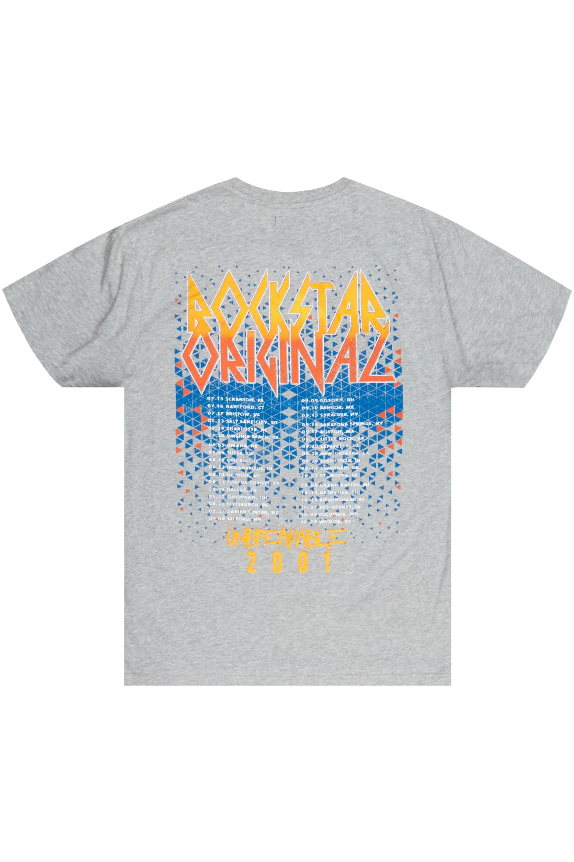 Nophux Grey Graphic T-Shirt - Image 3