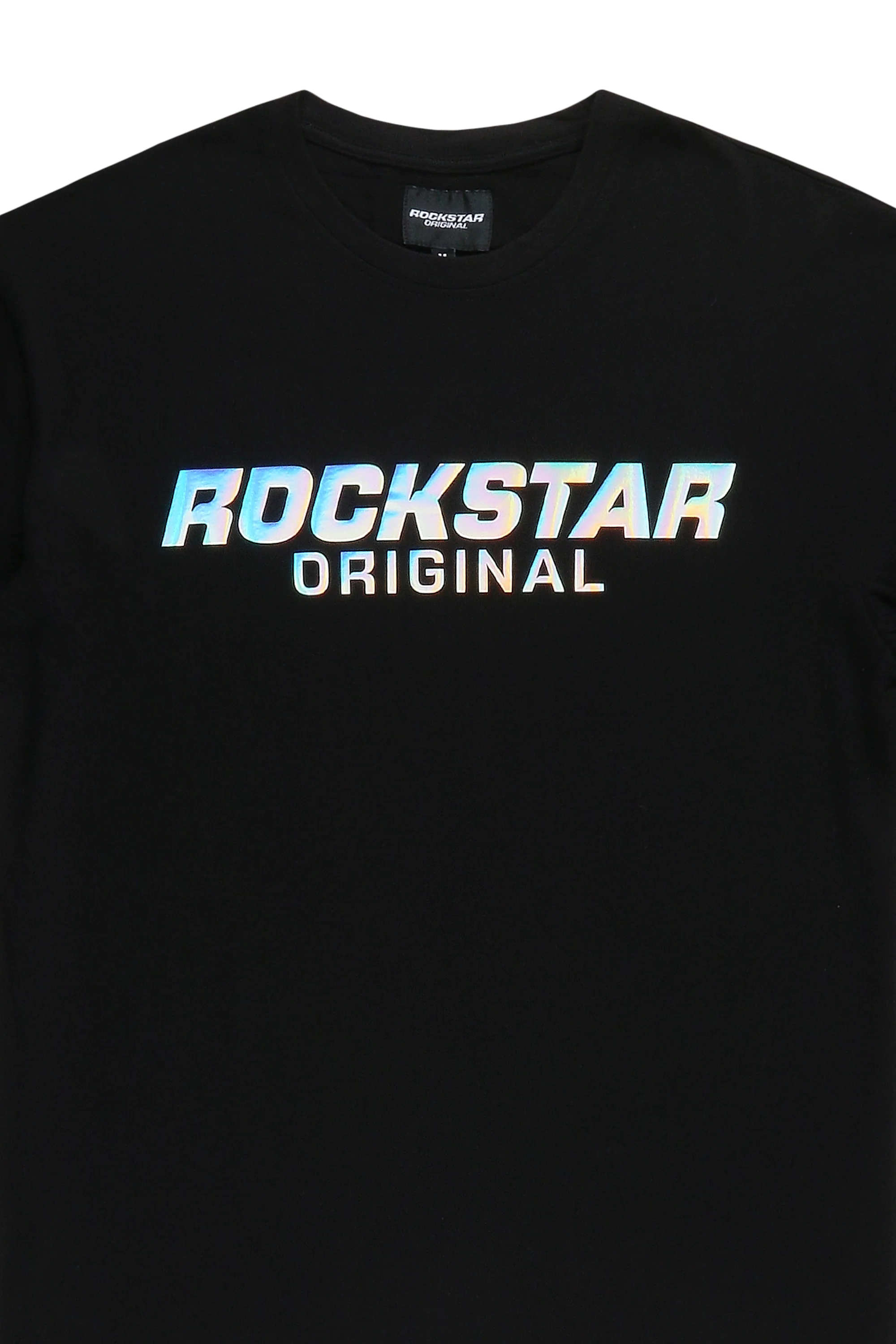 Myles Black Graphic T-Shirt - Image 3