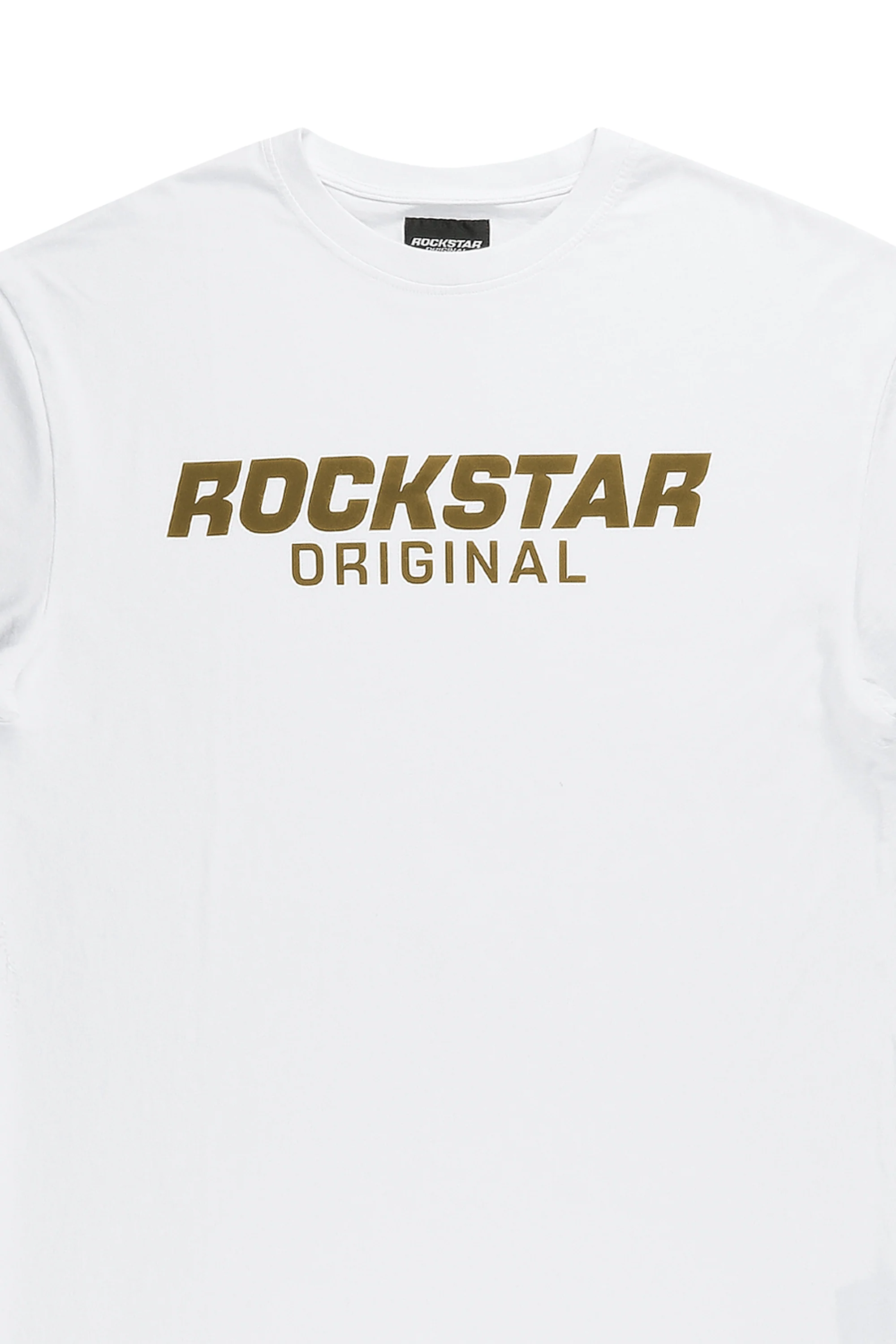 Myles Vintage White Graphic T-Shirt - Image 3