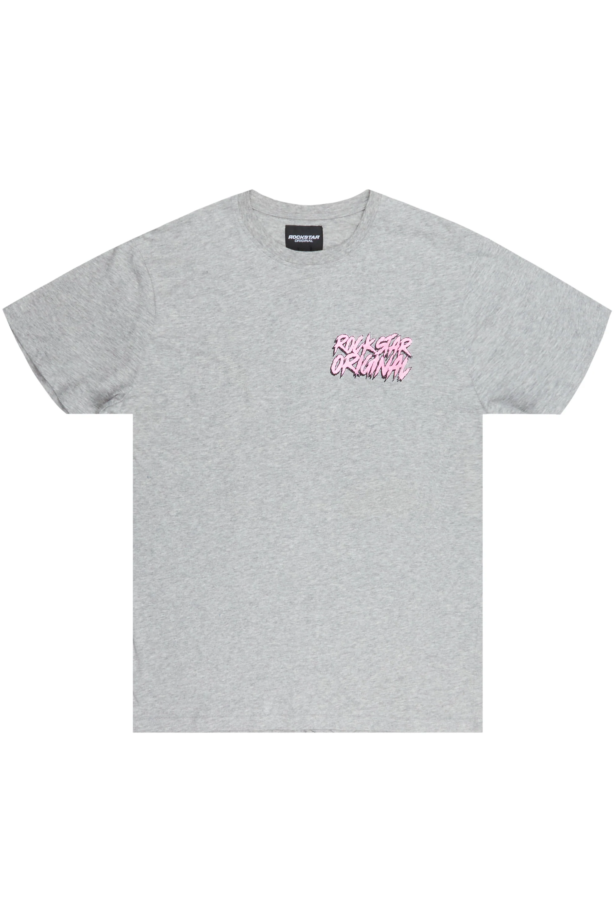 Dastard Grey Graphic T-Shirt - Image 3