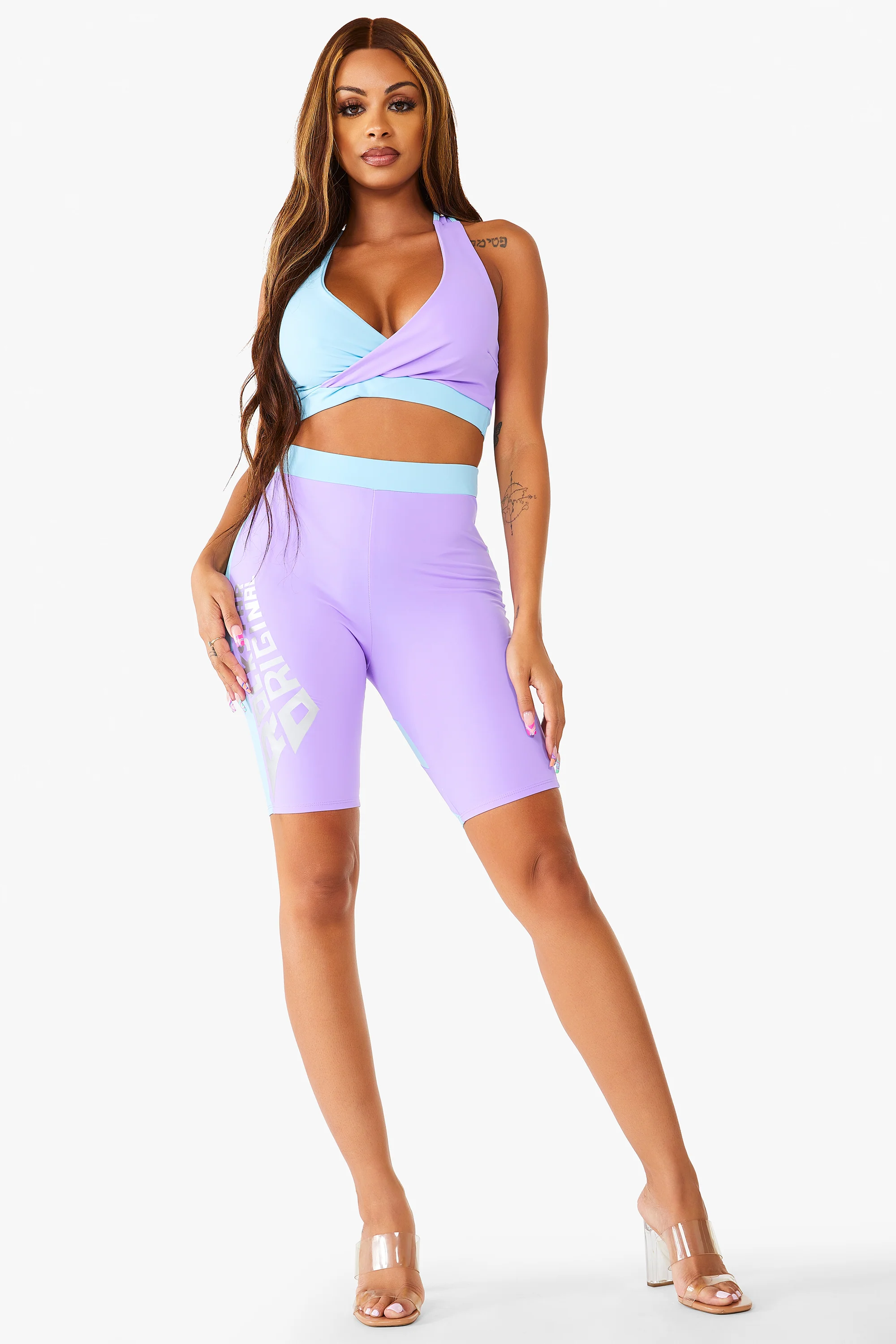 Bianca Active Biker Set - Blue - Image 5