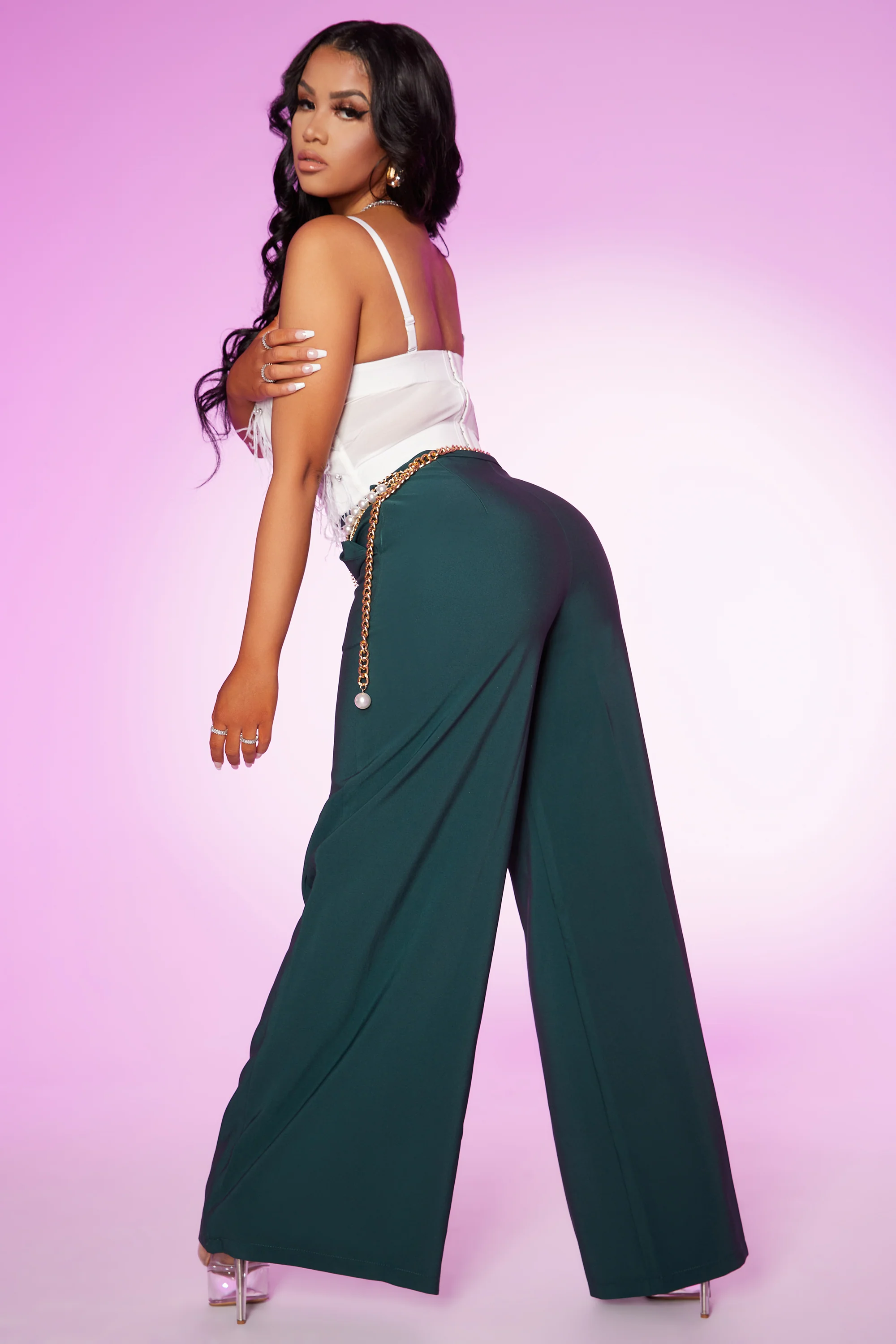 Coco Pant-Green - Image 6