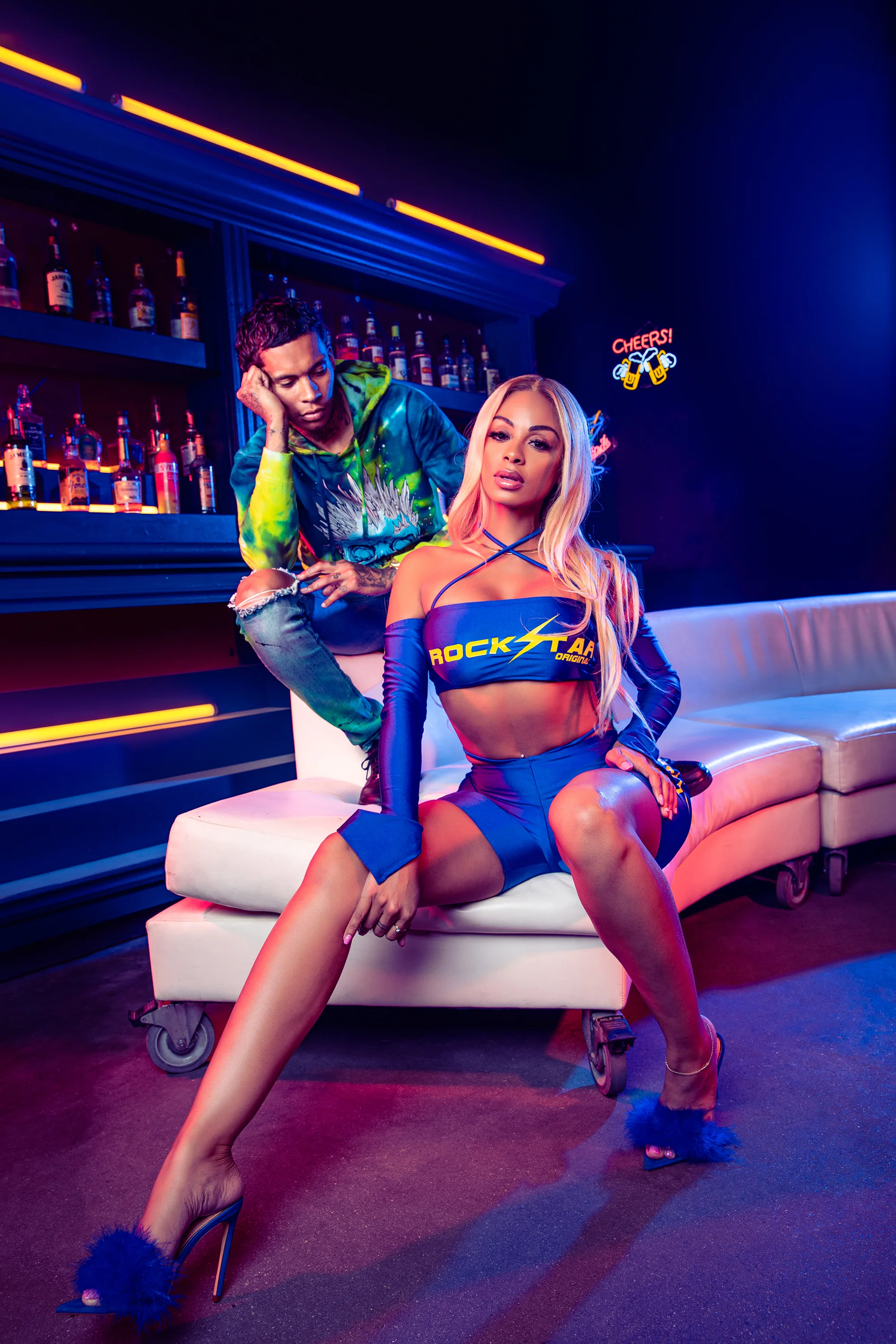 Amethyst Short Set - Royal Blue - Image 7