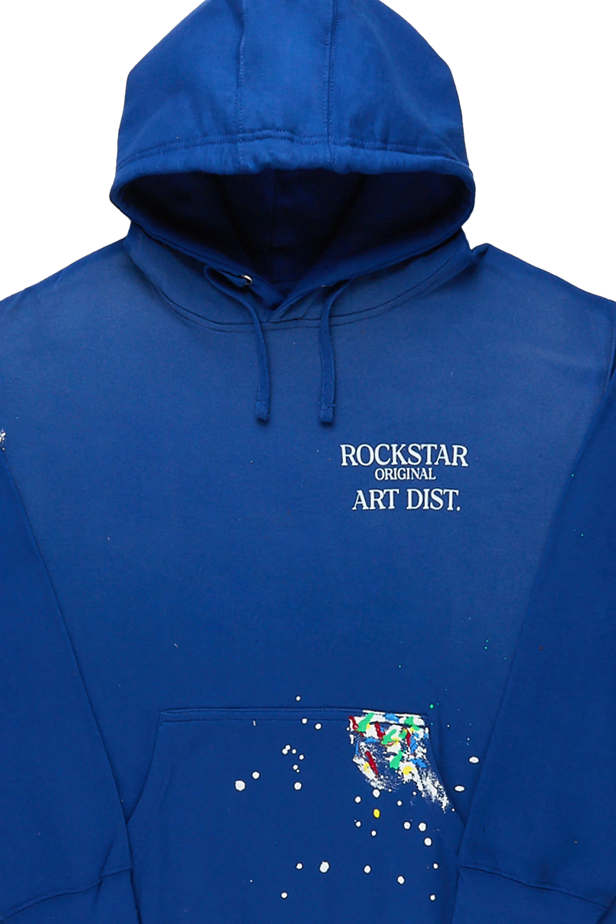 Make It Rain Royal Blue Oversized Hoodie - Image 3