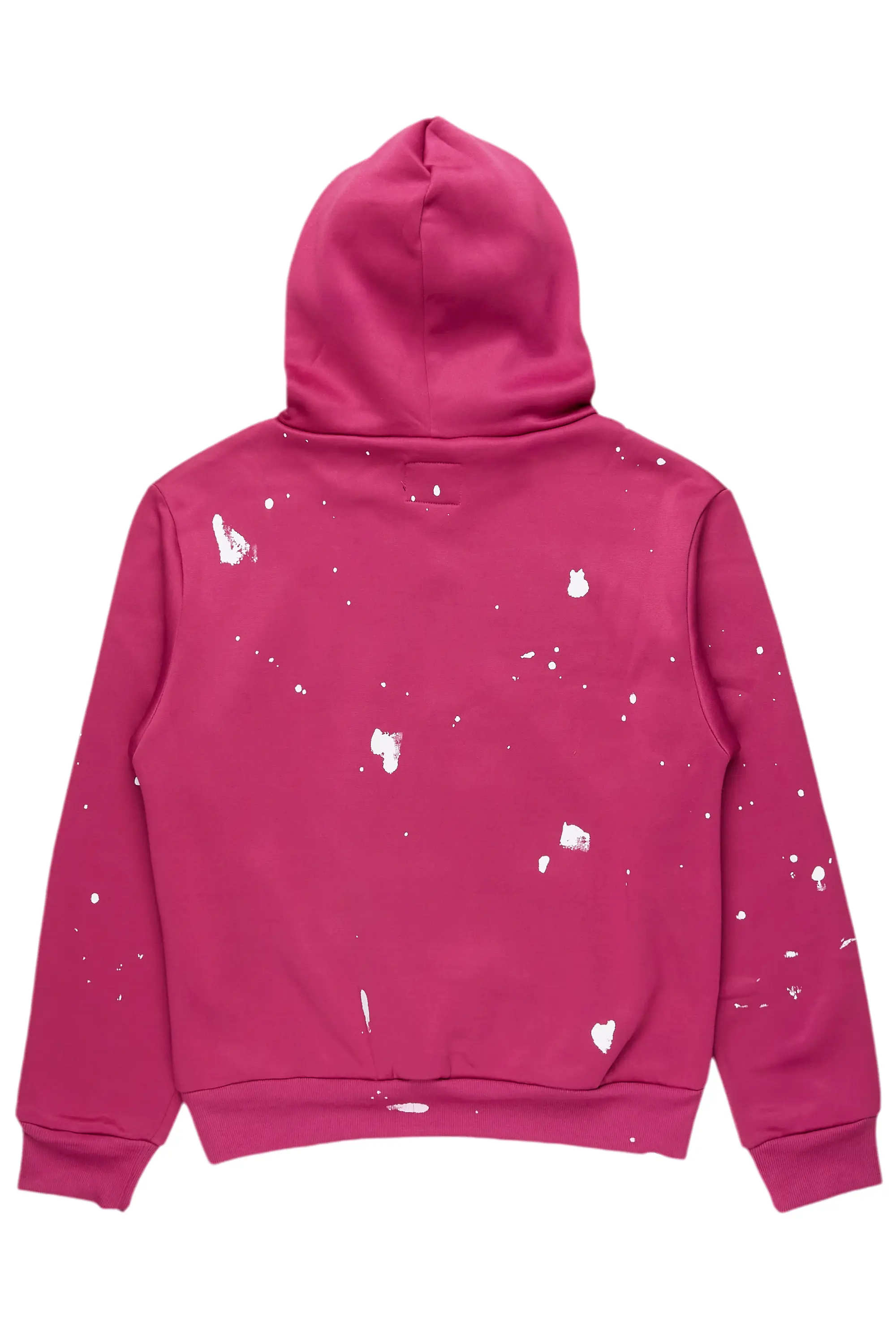 Nylia Fuchsia Oversized Hoodie - Image 11