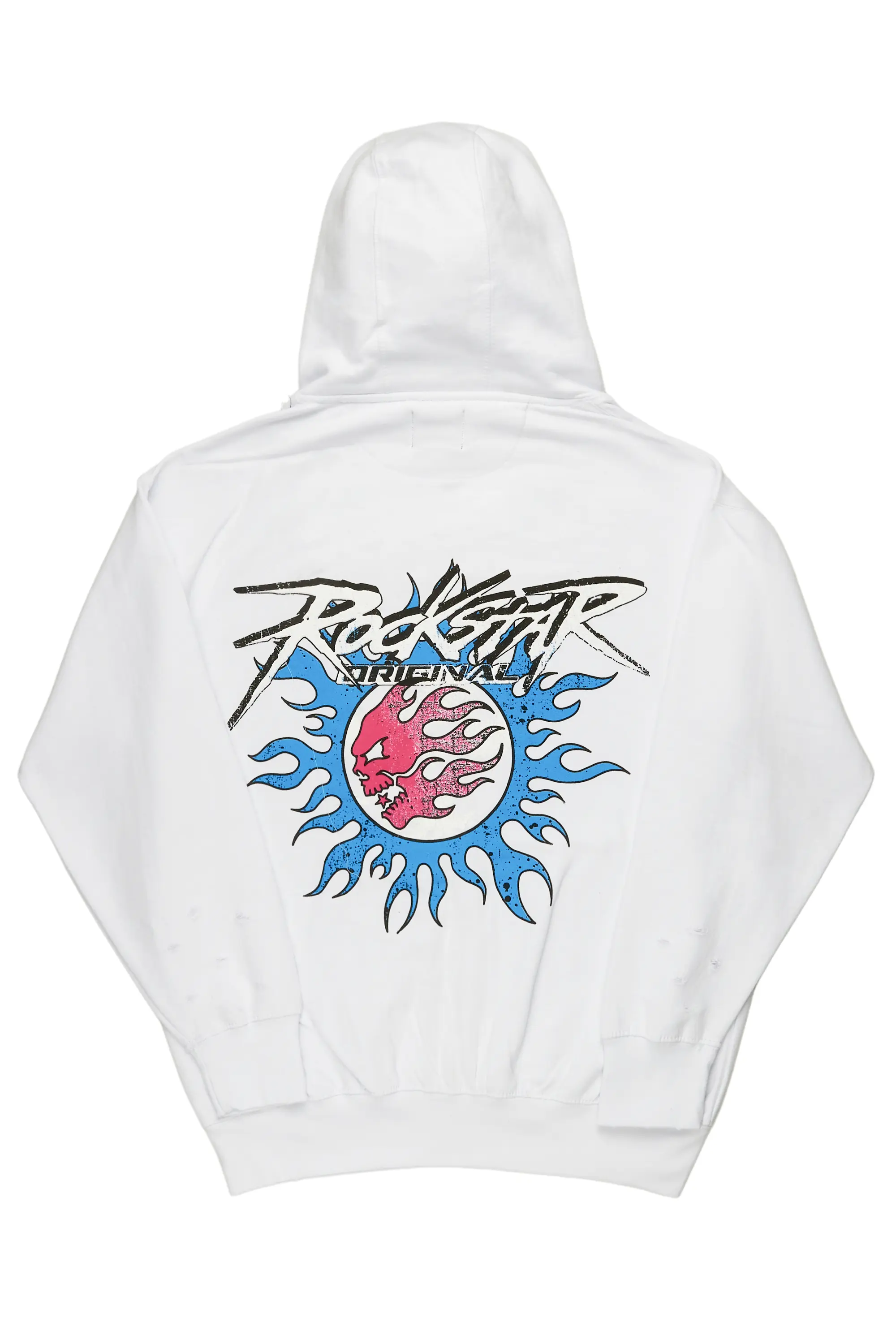Raishas White Oversized Hoodie - Image 4