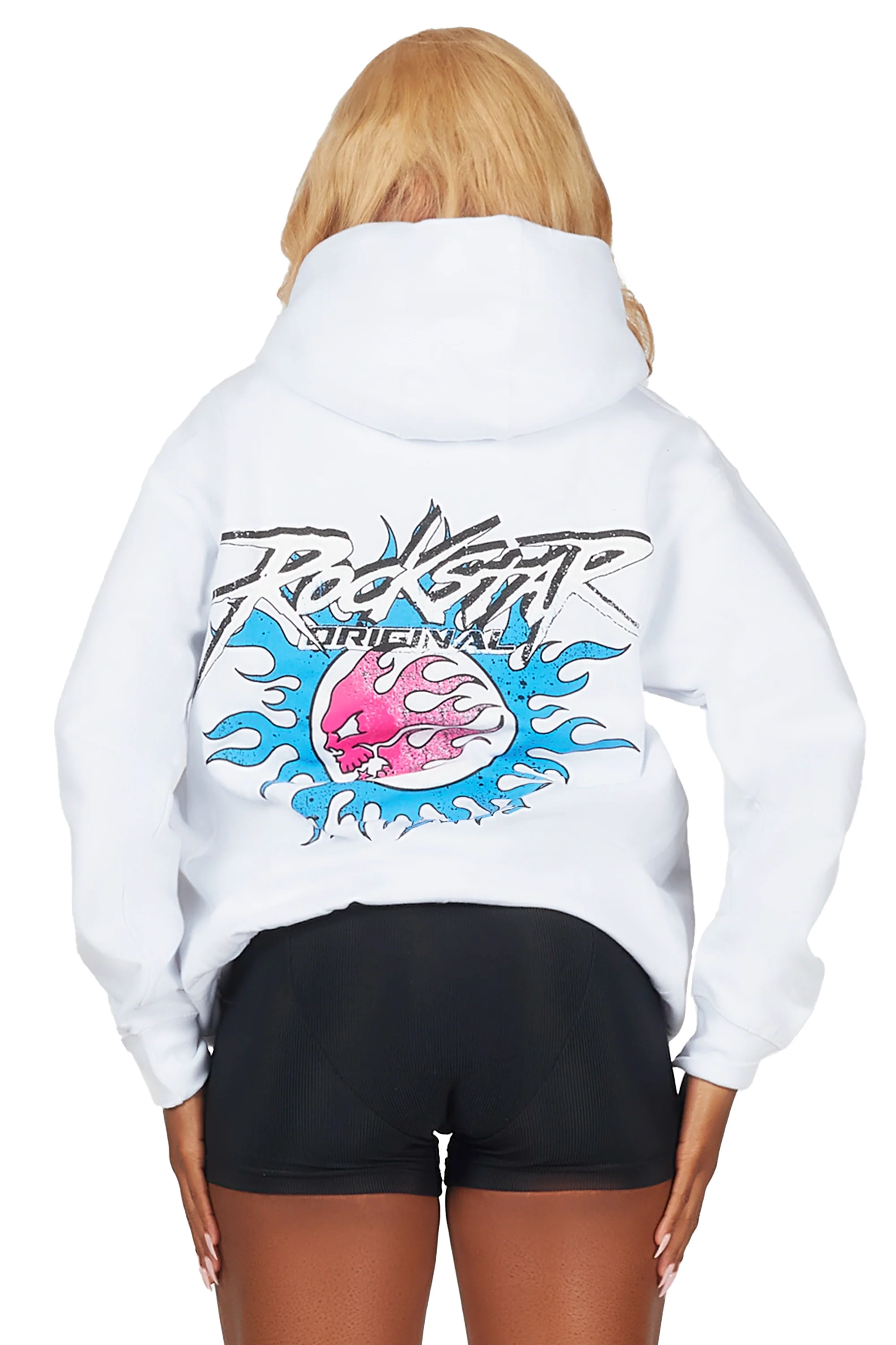 Raishas White Oversized Hoodie - Image 6