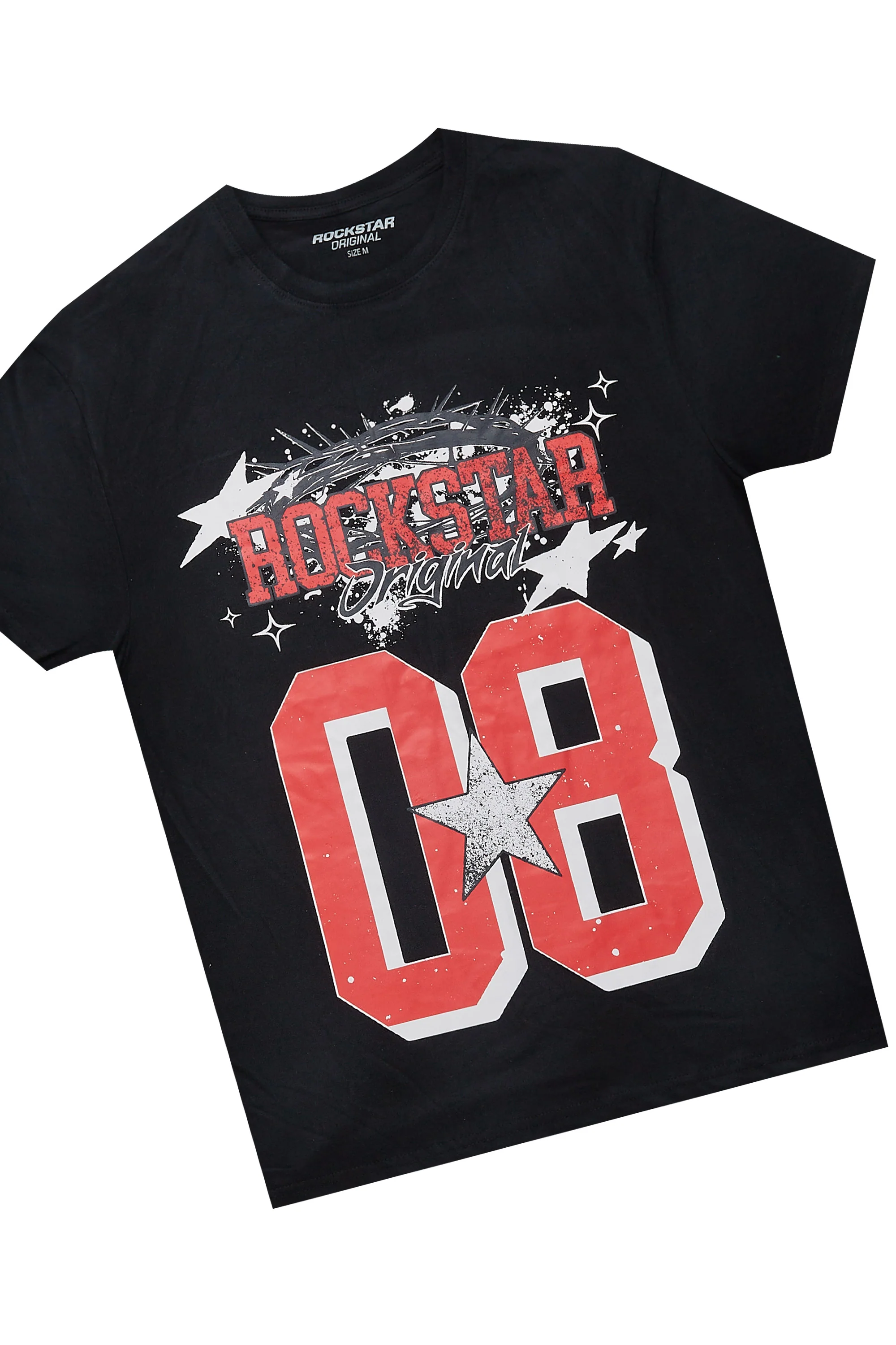 Carolina Black T-Shirt Short Set - Image 3