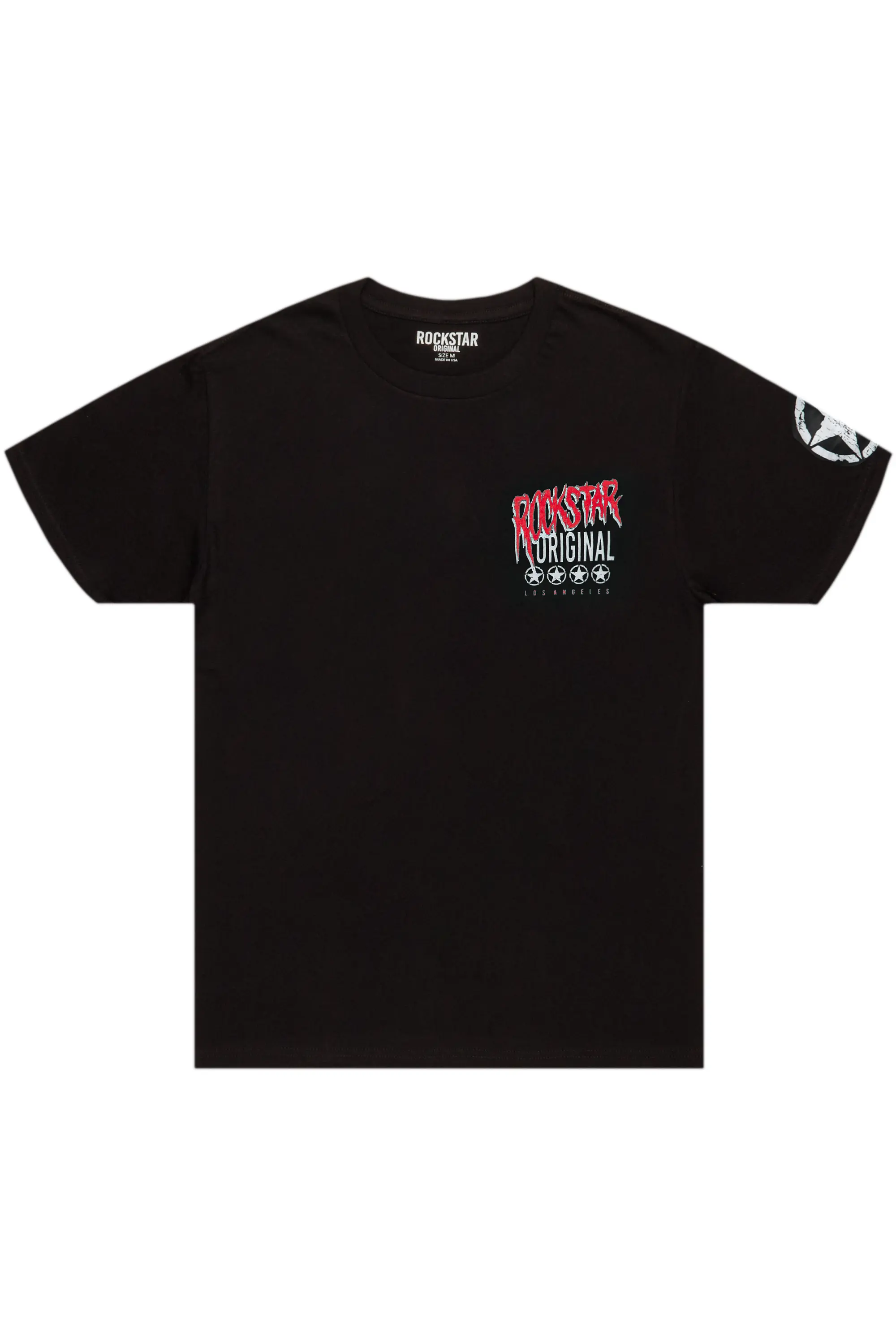 Diandra Black Oversized T-Shirt - Image 3